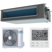 Инверторная сплит-система канального типа серии HEAVY EU DC INVERTER R32 Wi-Fi ADT-09UX4RBL8/AUW-09U4RS8 WI-FI (комплект)